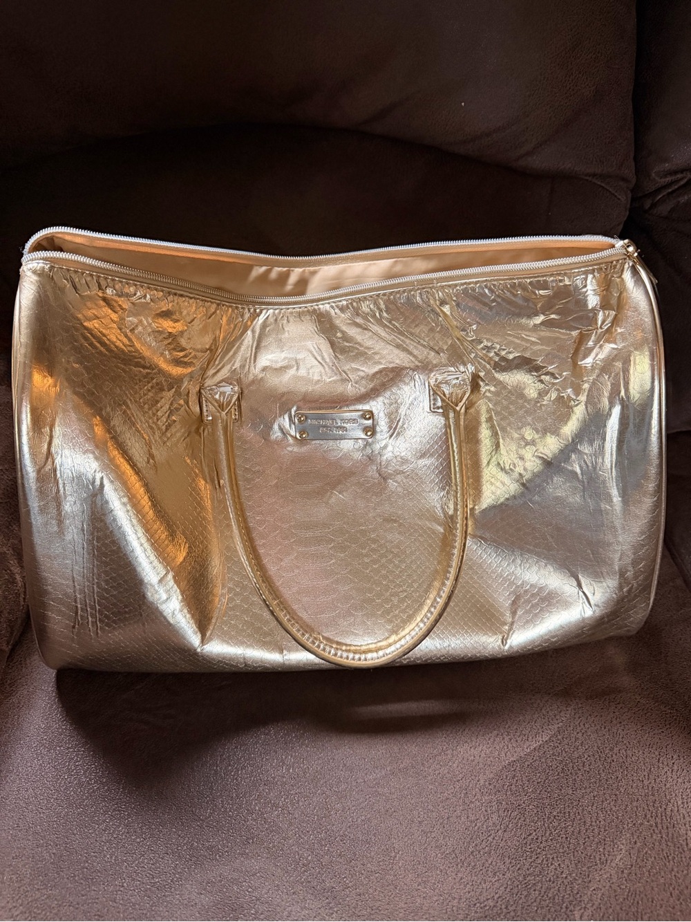 Michael Kors Metallic Gold Women's Tote Bag
